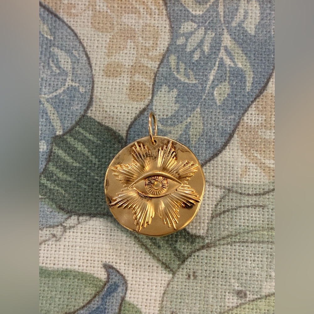 Arthus Bertrand Evil Eye Pendant NIB
